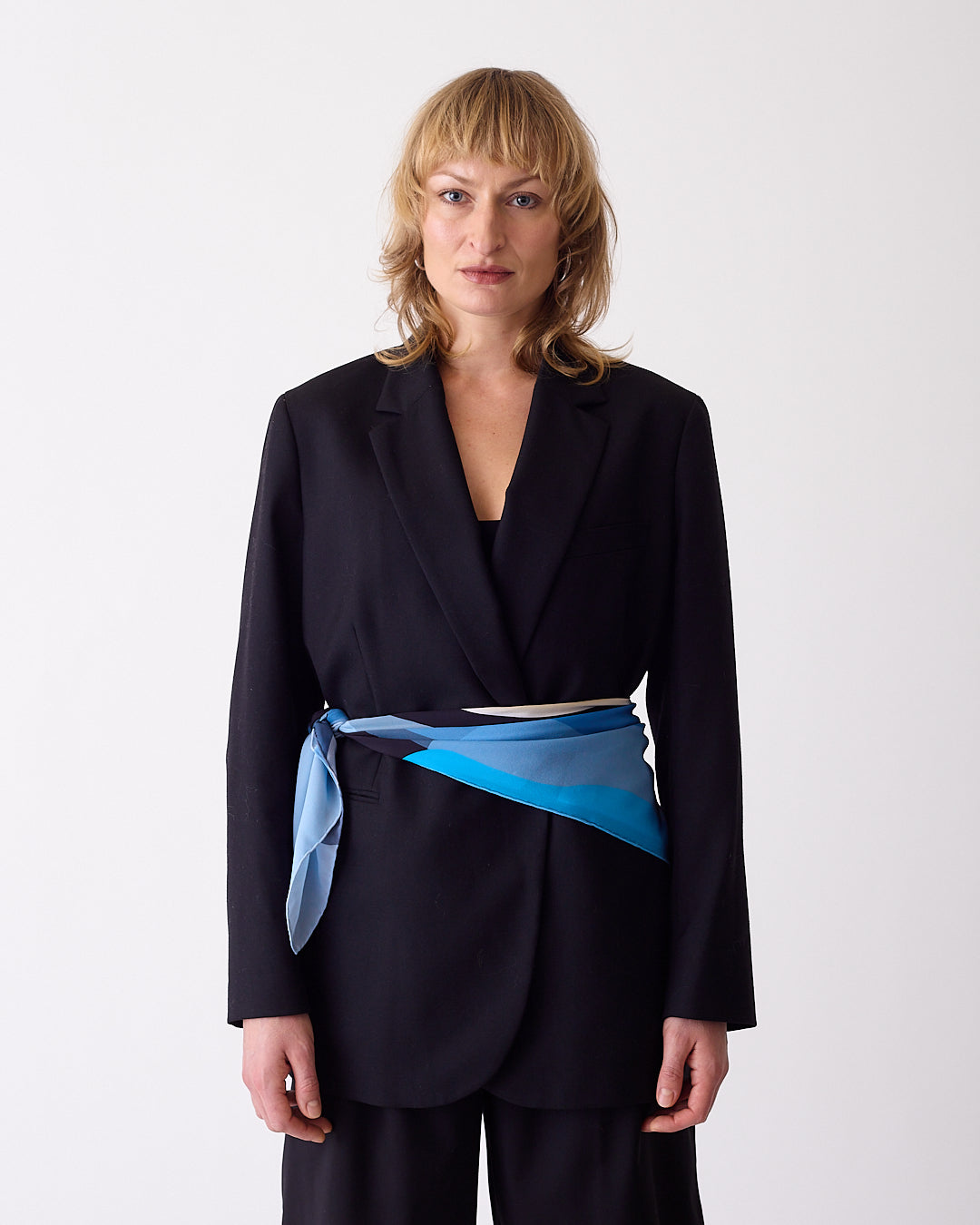 Woman Silk Scarf – Italian Silk Statement Woman Silk Scarf – Italian Silk Statement
